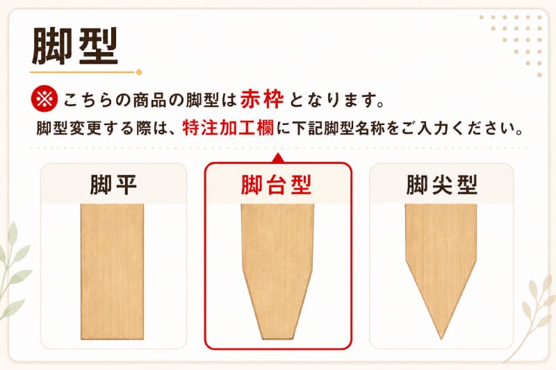 脚型