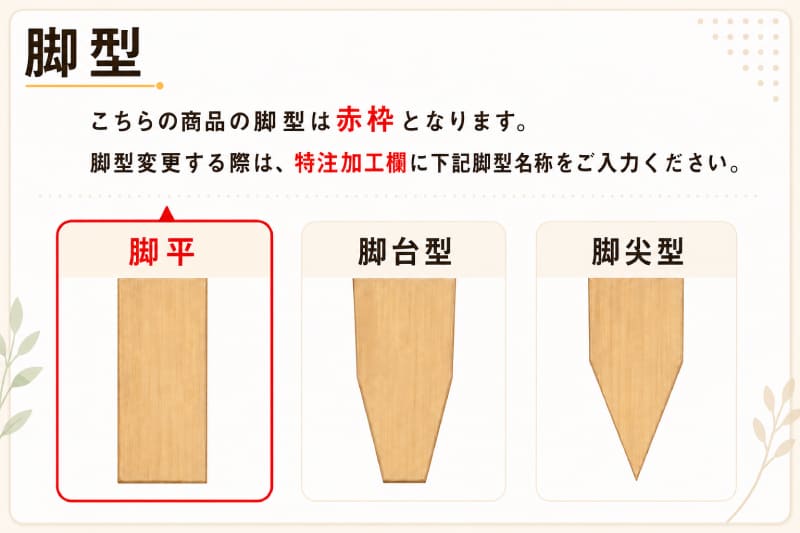 脚型