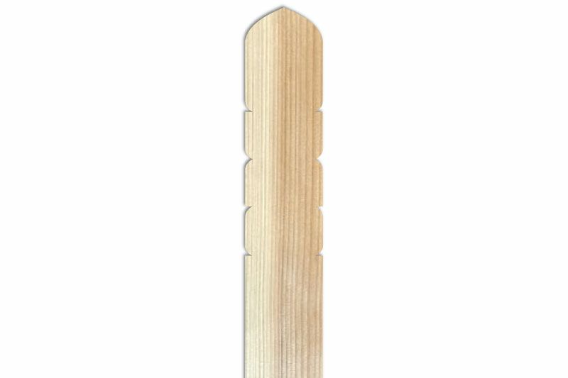 東京多摩産杉塔婆2尺5寸(757mm)×2寸4分(73mm)×9mm（1本入）