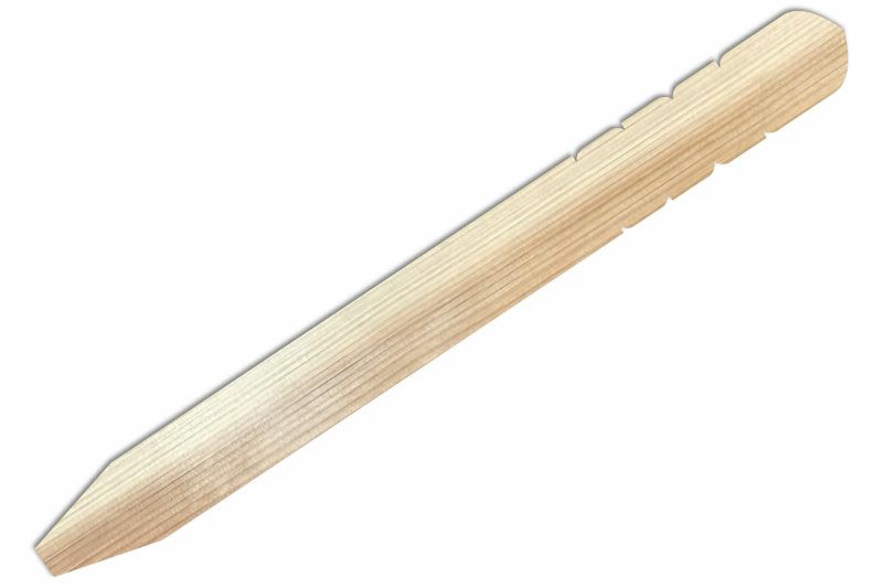 東京多摩産杉塔婆2尺5寸(757mm)×2寸4分(73mm)×9mm全体像